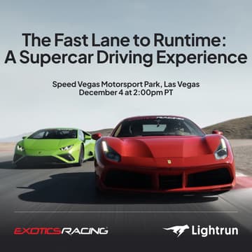 Cover Image for The Fast Lane to Runtime: A Supercar Driving Experience