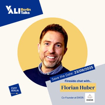 Cover Image for Vali Berlin Talks fireside chat with Florian Huber