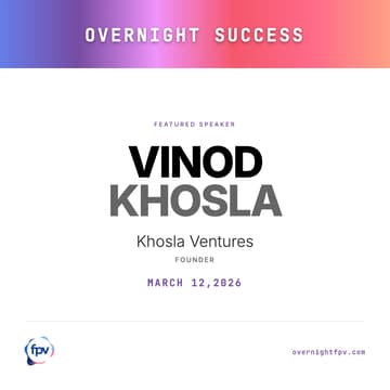 Cover Image for Overnight Success: Vinod Khosla