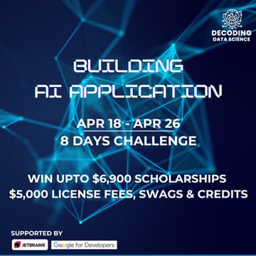 Cover Image for Building AI Application Hackathon
