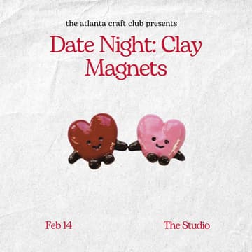 Cover Image for Date Night: Clay Magnets