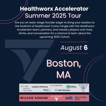 Cover Image for Healthworx Accelerator Summer Tour: Boston