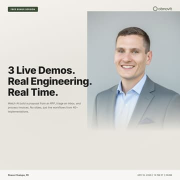 Cover Image for AI in Action: Live Engineering Demos