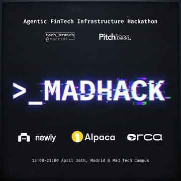 Cover Image for >_MADHACK  — FinTech AI Hackathon