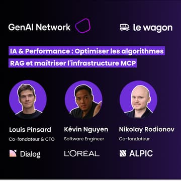 Cover Image for Meetup GAIN #11 | IA & Performance : Optimiser les algorithmes RAG et maîtriser l'infrastructure MCP