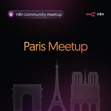 Omslagafbeelding voor n8n Paris Community Meetup