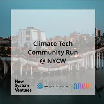 Cover Image for Climate Tech Community Run @ NYCW
