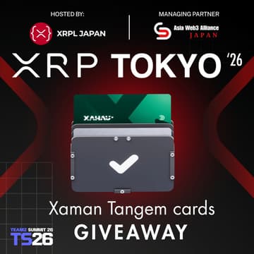 Cover Image for [XRP TOKYO] Xaman Tangem cards Giveaway