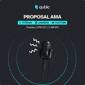 Cover Image for Qubic Proposal AMA 📣