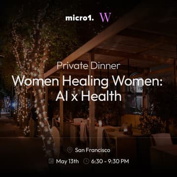 Cover Image for Women Healing Women: AI x Health — Private Dinner