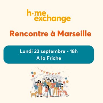 Cover Image for Rencontre HomeExchange Marseille ☀️