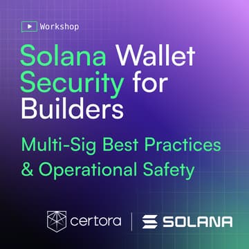 Cover Image for Solana Wallet Security for Builders: Multi-Sig Best Practices & Operational Safety