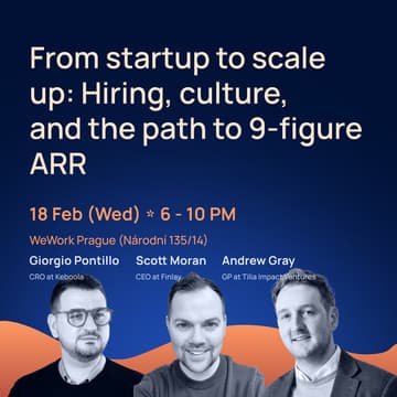 Cover Image for Impact Night — From startup to scale up: Hiring, culture, and the path to 9-figure ARR