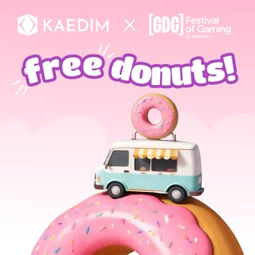 Cover Image for Kaedim x GDC: Donut giveaway!!