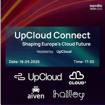Cover Image for UpCloud Connect Stockholm