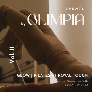 Cover Image for Events by Olimpia - The Wellness Circuit · Volume II: Glow