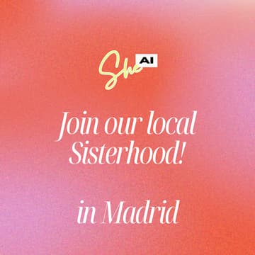 Cover Image for SheAI Madrid: Coffee & AI Chat ☕
