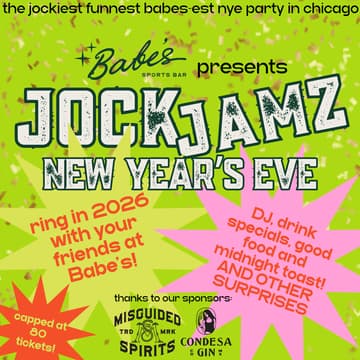 Cover Image for Babe's NYE25: JOCK JAMZ