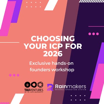 Cover Image for Choosing Your ICP for 2026 - Part 2 (TAU VC Office)