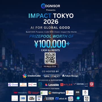 Cover Image for Impact Tokyo Hackathon 2026: AI for Global Good