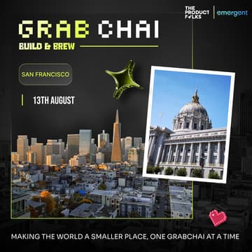 Cover Image for AI buildathon: Idea to Product | Grabchai San Francisco Edition