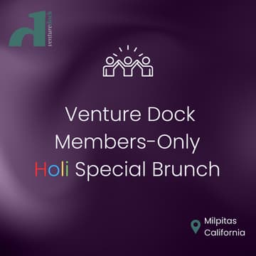 Cover Image for Venture Dock Members-Only Holi Special Brunch @ Milpitas