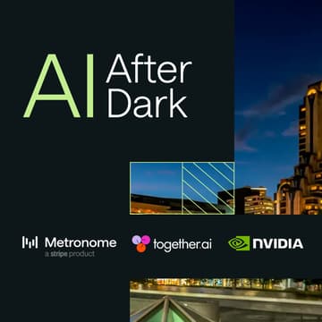 Foto de portada de AI After Dark with Metronome, Together AI, & NVIDIA | HumanX