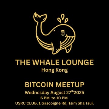 Cover Image for The Whale Lounge Bitcoin MeetUp.