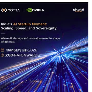 Cover Image for Rudra Startup Program Roadshow for AI Startups - Hyderabad Edition