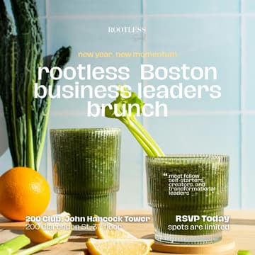 Cover Image for rootless Boston business leaders brunch