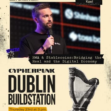 Cover Image for RWA & Stablecoins: Bridging the real and the Digital Economy - Cian Breathnach (Keel)