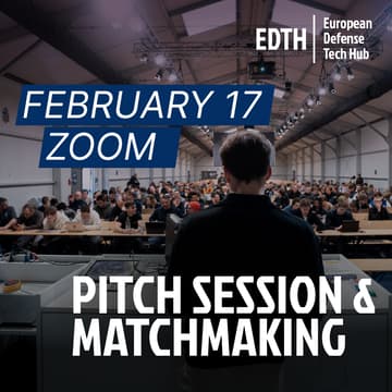 Cover Image for EDTH Online Pitch Session & Matchmaking
