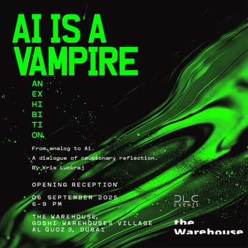 Cover Image for AI IS A VAMPIRE - AN EXHIBITION