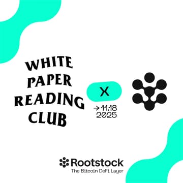 Cover Image for Whitepaper Reading Club: Rootstock and BitVMX