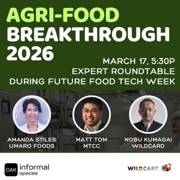 Cover Image for Agrifood Breakthrough 2026 - Solving Post-Pilot Manufacturing Bottleneck & Role of Scale-Up Innovation