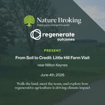 Cover Image for From Soil to Credit: Farm Visit with Regenerate Outcomes and Nature Broking