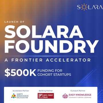 Cover Image for Solara Foundry - Delhi Roadshow
