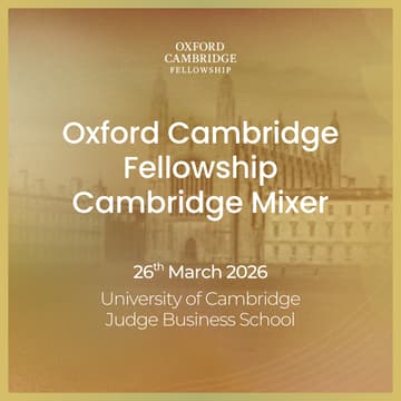 Cover Image for Oxford Cambridge Fellowship: Cambridge Mixer