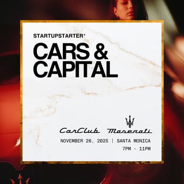 Cover Image for Cars & Capital | Presented by CarClub & Maserati