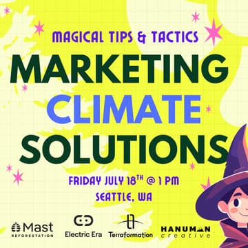Cover Image for Marketing Climate Solutions: Magical Tips & Tactics ✨