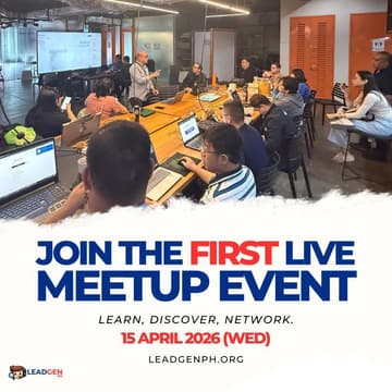 Cover Image for Lead Gen PH 1st Meetup