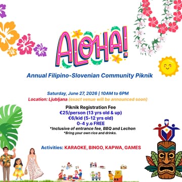 Cover Image for 2026 Annual FILSLO Piknik
