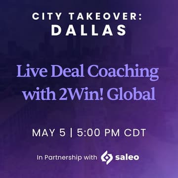 Cover Image for Live Deal Coaching with 2Win! Global