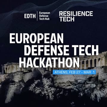 Cover Image for European Defense Tech Hackathon – Athens