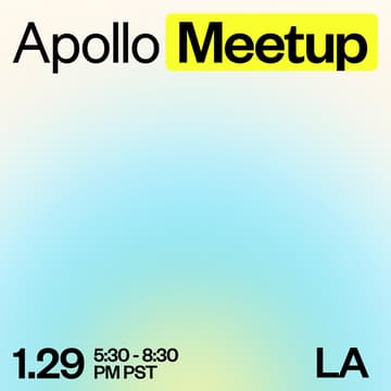 Cover Image for Apollo LA Meetup: Build Your AI-Powered GTM Engine for 2026