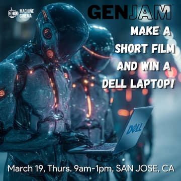 Cover Image for GenJam @ GTC: Use AI to create a Short Film & Win a Dell Laptop!