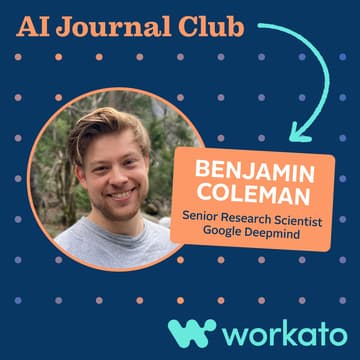 Cover Image for AI Journal Club for Researchers ft. ​Ben Coleman (Google Deepmind)
