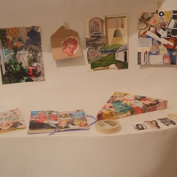 Cover Image for Collage Club: Matchbooks, Postcards, Journals, Community Event