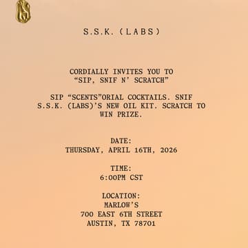 Foto de portada de Scent Social: Sip, Snif N’ Scratch with S.S.K. (LABS)