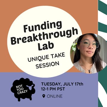 Cover Image for Funding Breakthrough Lab: Unique Take
